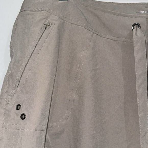 Free Country Mens XXL Taupe Drawstring Board Shorts - Picture 5 of 11